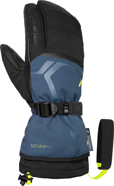 Reusch Down Spirit GTX Lobster 6101955 7073 schwarz grün front
